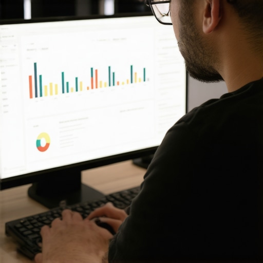 Business owner reviewing analytics for Cleveland local SEO