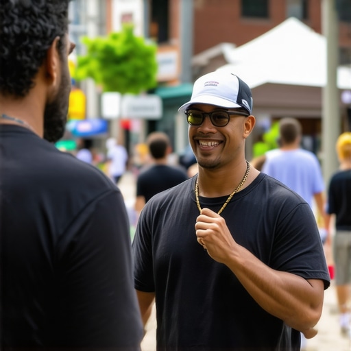 Business owner connecting with Cleveland community to boost GMB optimization