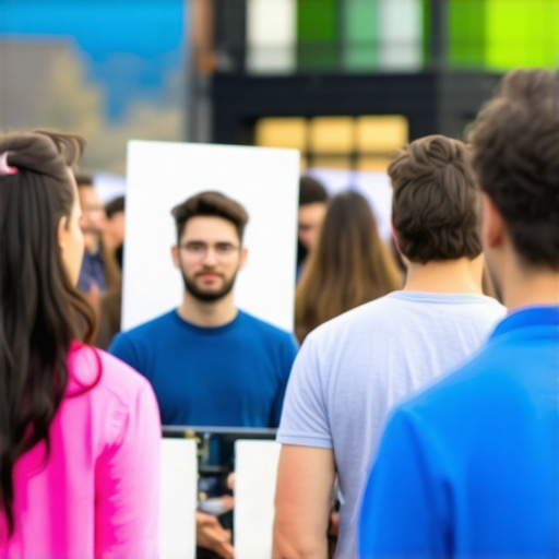 Cleveland Community Event Scene Local Cleveland event with community and businesses