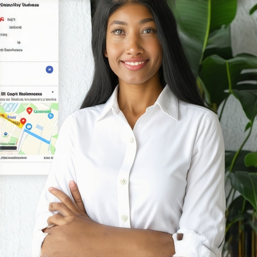 Cleveland Local Business Optimization Cleveland business owner enhancing Google My Business listing for better local search rankings