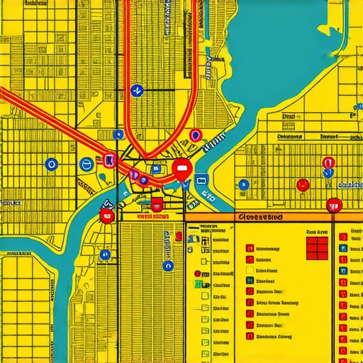 Cleveland Local SEO Map Map of Cleveland highlighting local businesses and SEO strategies
