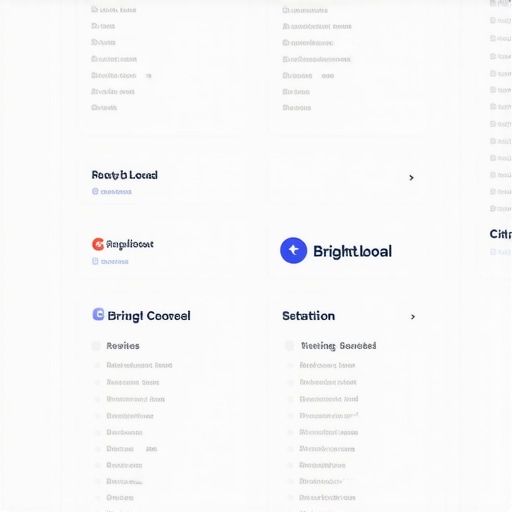 Screenshot of local SEO analysis tools showing rankings, reviews, and citations.