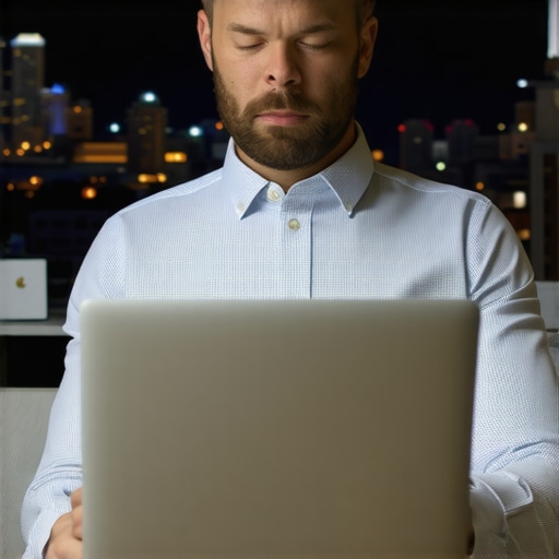 Maintaining Local SEO with Tools Business owner managing local SEO tools for Cleveland