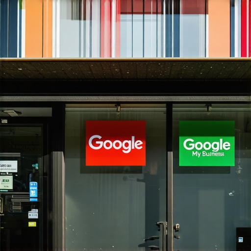 Cleveland Business Google Profile A storefront in Cleveland with a visible Google My Business sign, representing optimized local business presence