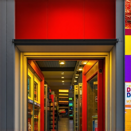 Bright, professional storefront showcasing a well-optimized Google My Business profile.